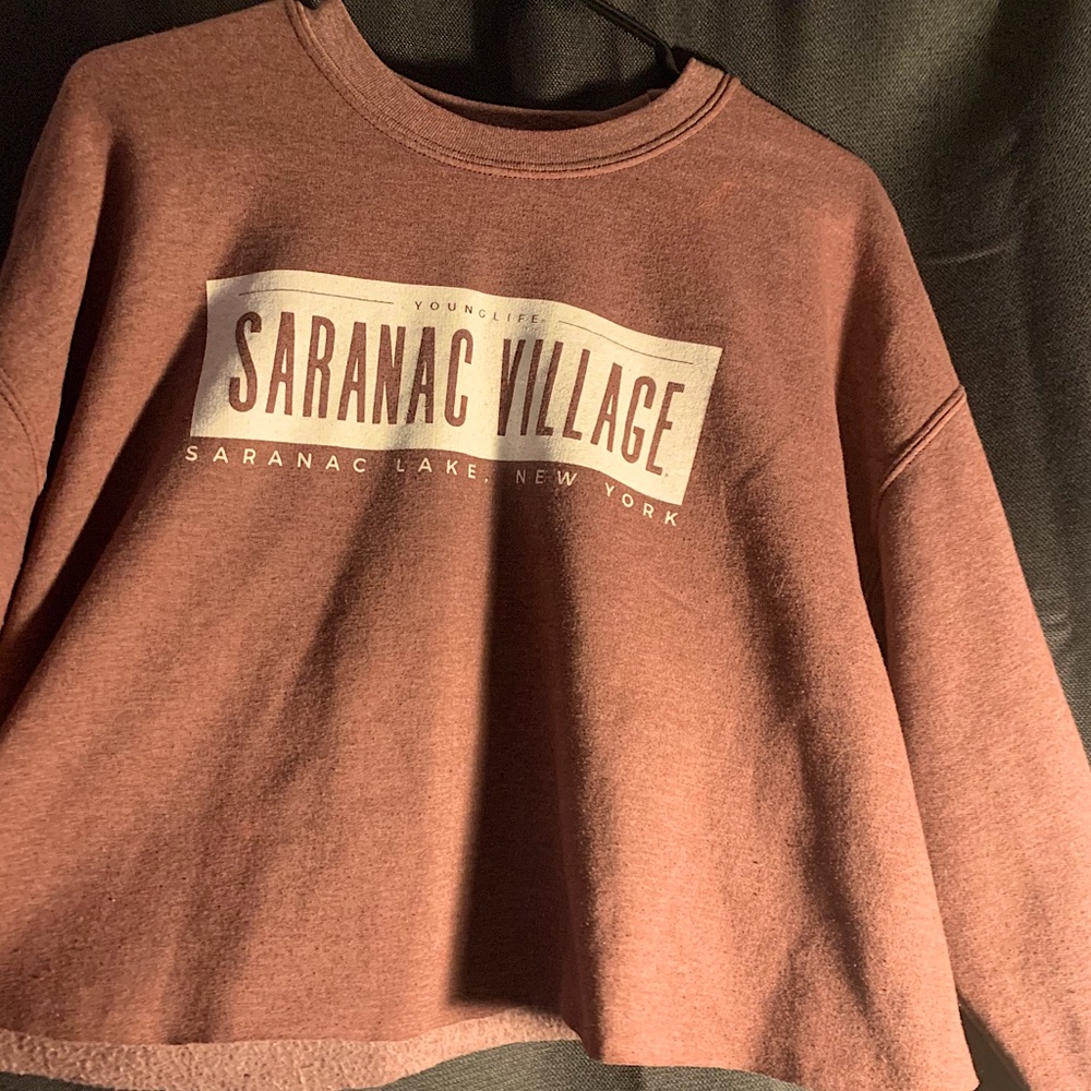 Cute younglife cropped sweatshirt